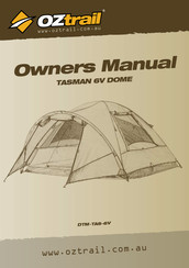 OZtrail TASMAN DTM-TAS-6V Owner's Manual