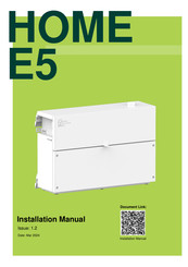 Green Solutions HOME E5 Installation Manual