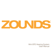 Zounds Mini BTE User Manual