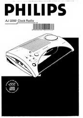 Philips AJ3250 Quick Start Manual