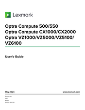 Lexmark Optra Compute CX1000 User Manual