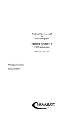 NSM Music FLOOR A Series Instruction Manual