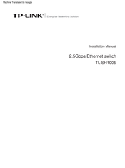 TP-Link TL-SH1005 Installation Manual