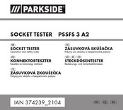 Parkside PSSFS 3 A2 Operation And Safety Notes