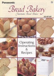 Panasonic SD-BT10P Operating Instructions & Recipes