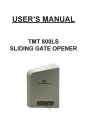 BMGi TMT 800LS User Manual