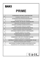 Baxi PRIME Installation Manual For The User