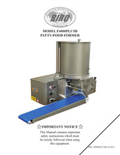 BIRO F4000PLUSB Manual