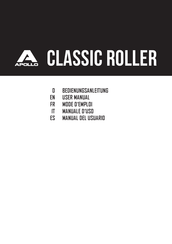 Apollo CLASSIC ROLLER User Manual