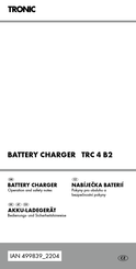 Tronic TRC 4 B2 Operation And Safety Notes