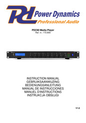 Power Dynamics 172.800 Instruction Manual