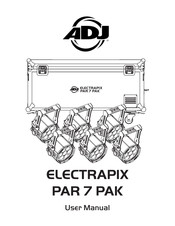 ADJ ELECTRAPIX PAR 7 PAK User Manual