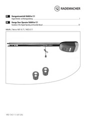 RADEMACHER 4602 65 71 Operating And Assembly Manual