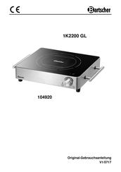 Bartscher 104920 Instruction Manual