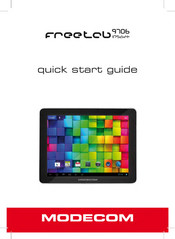 Modecom freetab 9706 IPS2 X4+ Quick Start Manual