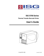 ISG S700 User Manual