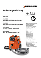 Berner 1005842 Operating Instructions Manual