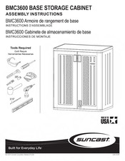 Suncast BMC3600 Assembly Instructions Manual