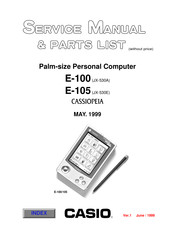 Casio JX-530A Service Manual
