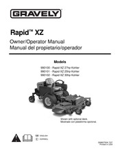 Ariens GRAVELY Rapid XZ Owner's/Operator's Manual