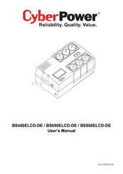 CyberPower BS650ELCD-DE User Manual