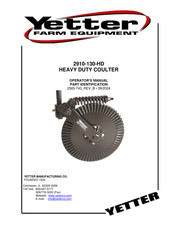 Yetter 2910-130-HD Operator's Manual