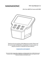 Magnasonic FS71 User Manual