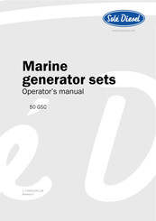 Sole Diesel 50 GSC Operator's Manual