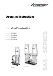 Holzstar SAA 2001 Operating Instructions Manual