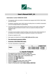 BMP EASY 01 User Manual