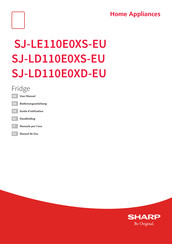 Sharp SJ-LD110E0XS-EU User Manual
