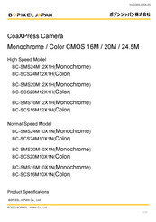 BOPIXEL CoaXPress BC-SCS24M10X1N Operation
