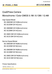 BOPIXEL CoaXPress BC-SCS12M12X1H Operation