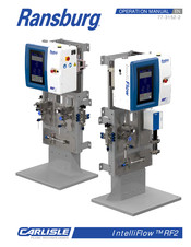 Carlisle Fluid Technologies Ransburg IntelliFlow RF2 Operation Manual