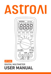 AstroAI DT132A User Manual