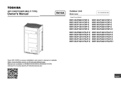 Toshiba MMY-MUP2401HT8JPE1 Owner's Manual