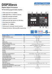 Lem Elettronica DSP35evo Manual