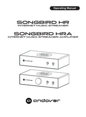 andover SONGBIRD HRA Operating Manual