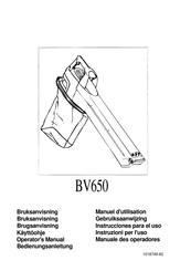 Husqvarna BV650 Operator's Manual