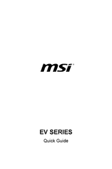 MSI EVSE Quick Manual