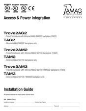 G4S AMAG TAG2 Installation Manual