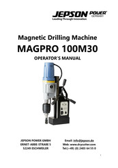 Jepson MAGPRO 100M30 Operator's Manual