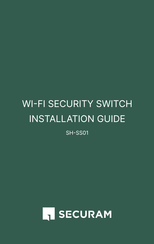 Securam SH-SS01 Installation Manual