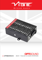 Vibe OPTISOUND OPTIMOST25-V4 Owner's Manual