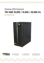 Thiele TRI-ONE 10.000 VA Manual