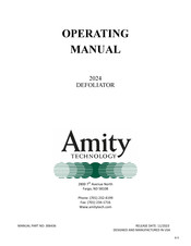 Amity Technology 3750 Operating Manual