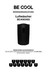 Be Cool BCAW2402 Operating Instructions Manual