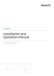Power Eco4847P Installation And Operation Manual