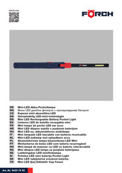 Forch 5423 75 50 Manual