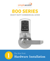 SimpleAccess 800 Series Installation Manual